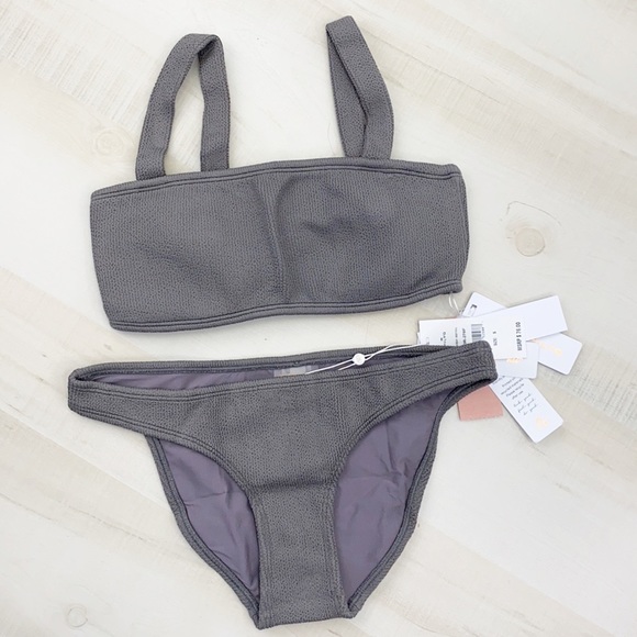 PILYQ REEF LAYLA BRALETTE & FULL BIKINI BOTTOM NWT - Picture 2 of 16